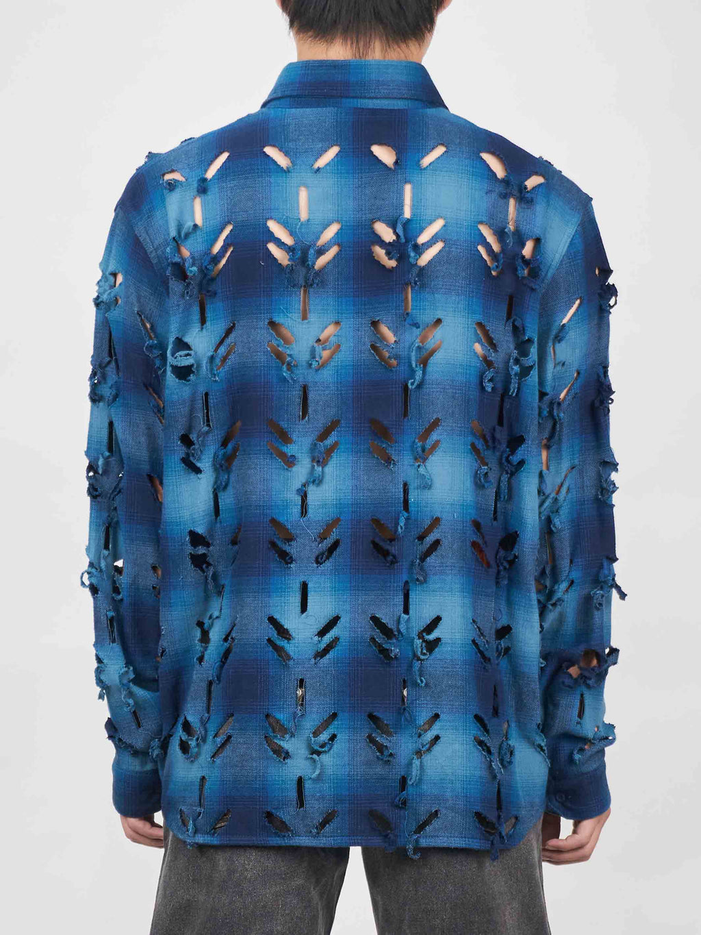 Juntae Kim - Laser-Slashed Shirts (OC2) product image 5 | TRAB K-Fashion Australia