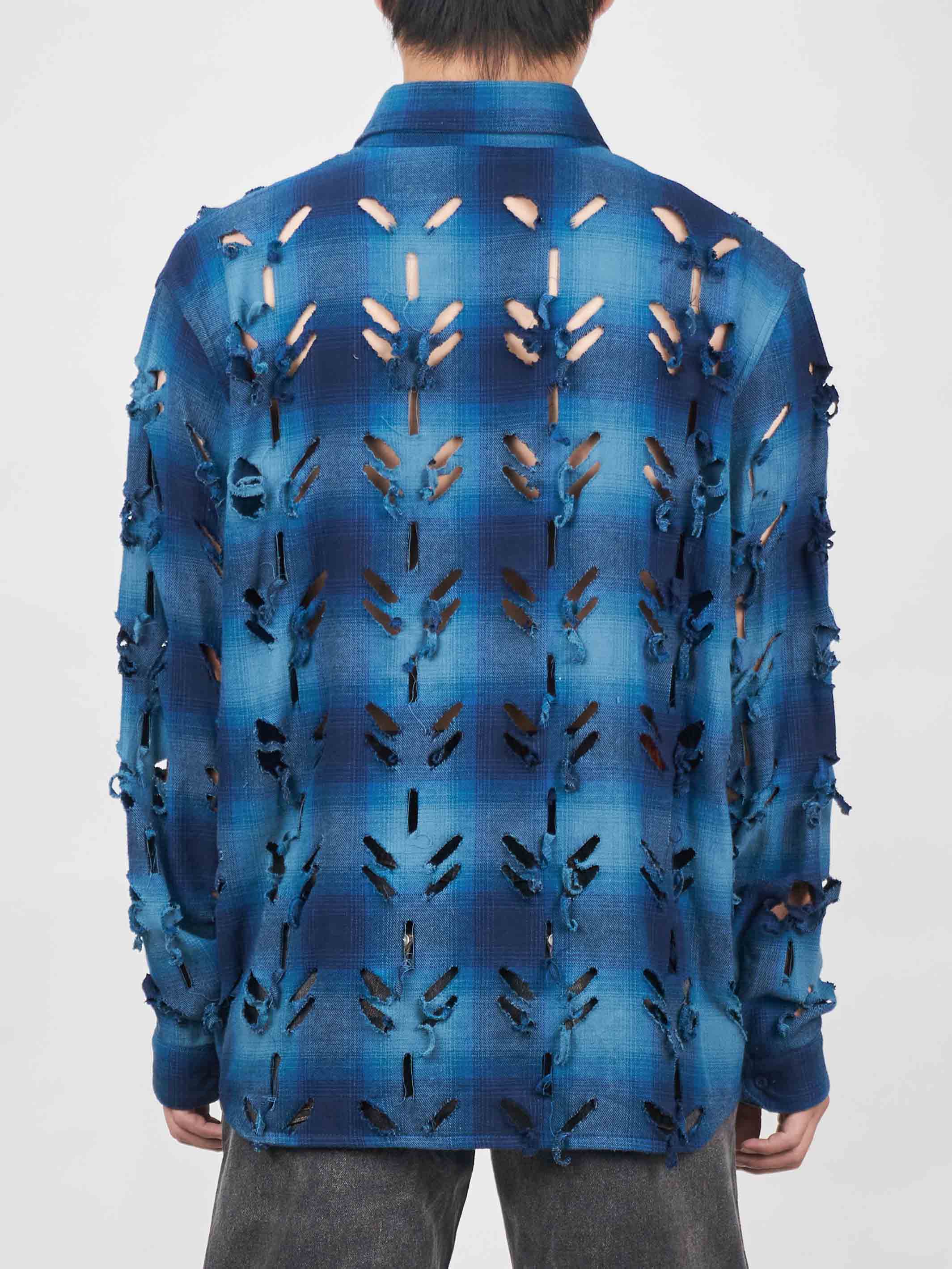 Juntae Kim - Laser-Slashed Shirts (OC2) product image 5 | TRAB K-Fashion Australia
