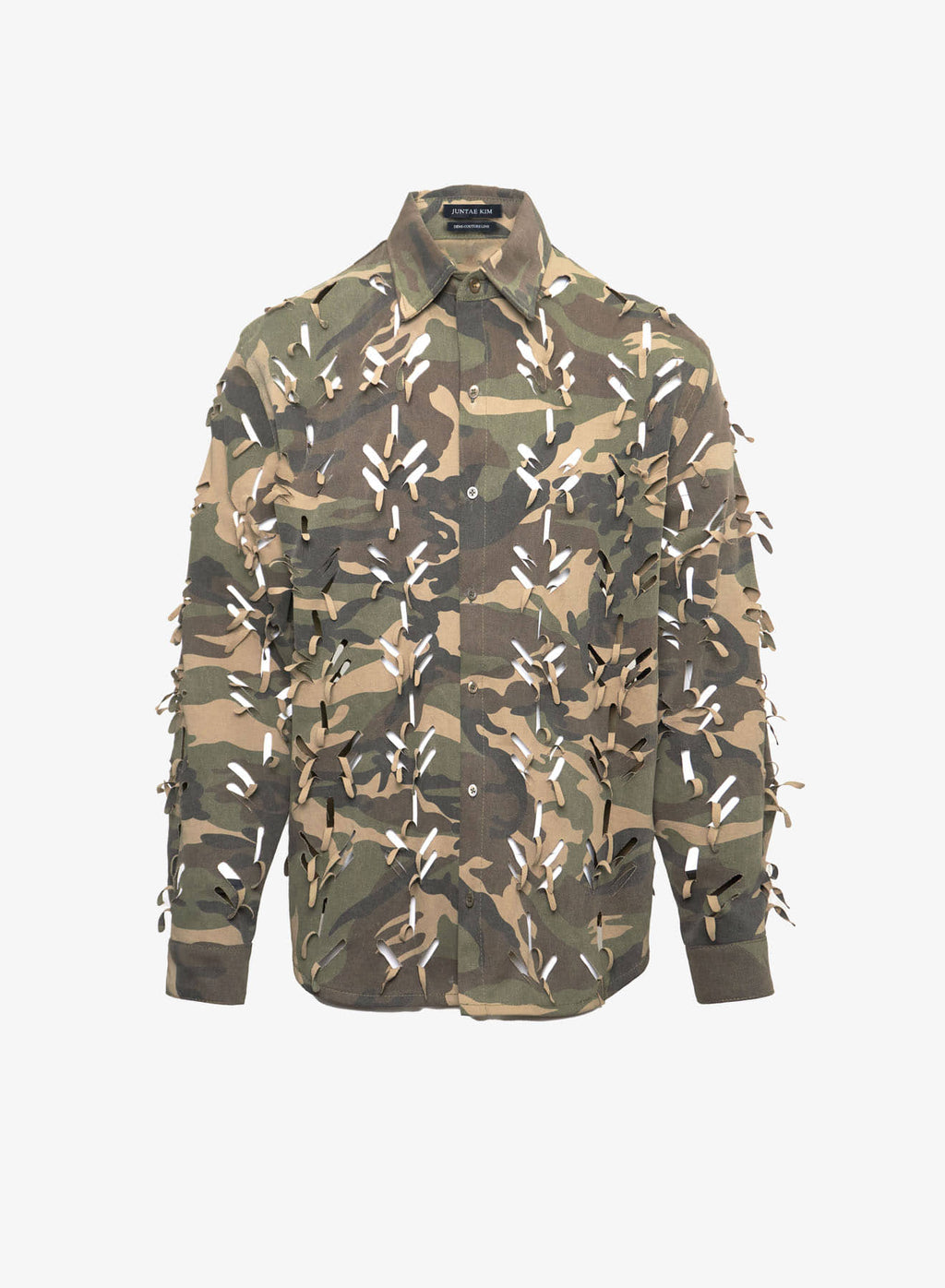 Juntae Kim - Laser-Slashed Shirts (OC7) product image 2 | TRAB K-Fashion Australia