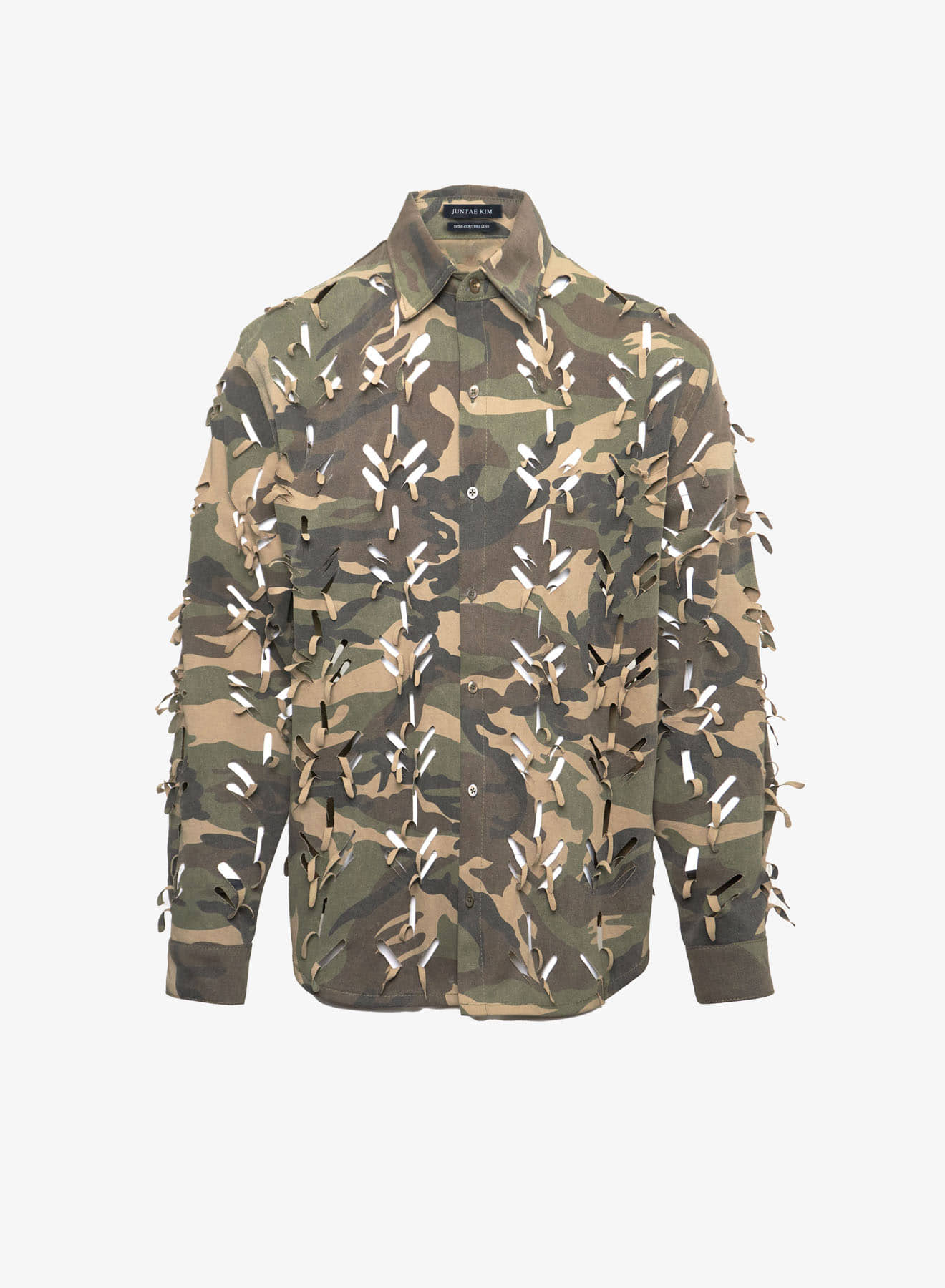 Juntae Kim - Laser-Slashed Shirts (OC7) product image 2 | TRAB K-Fashion Australia