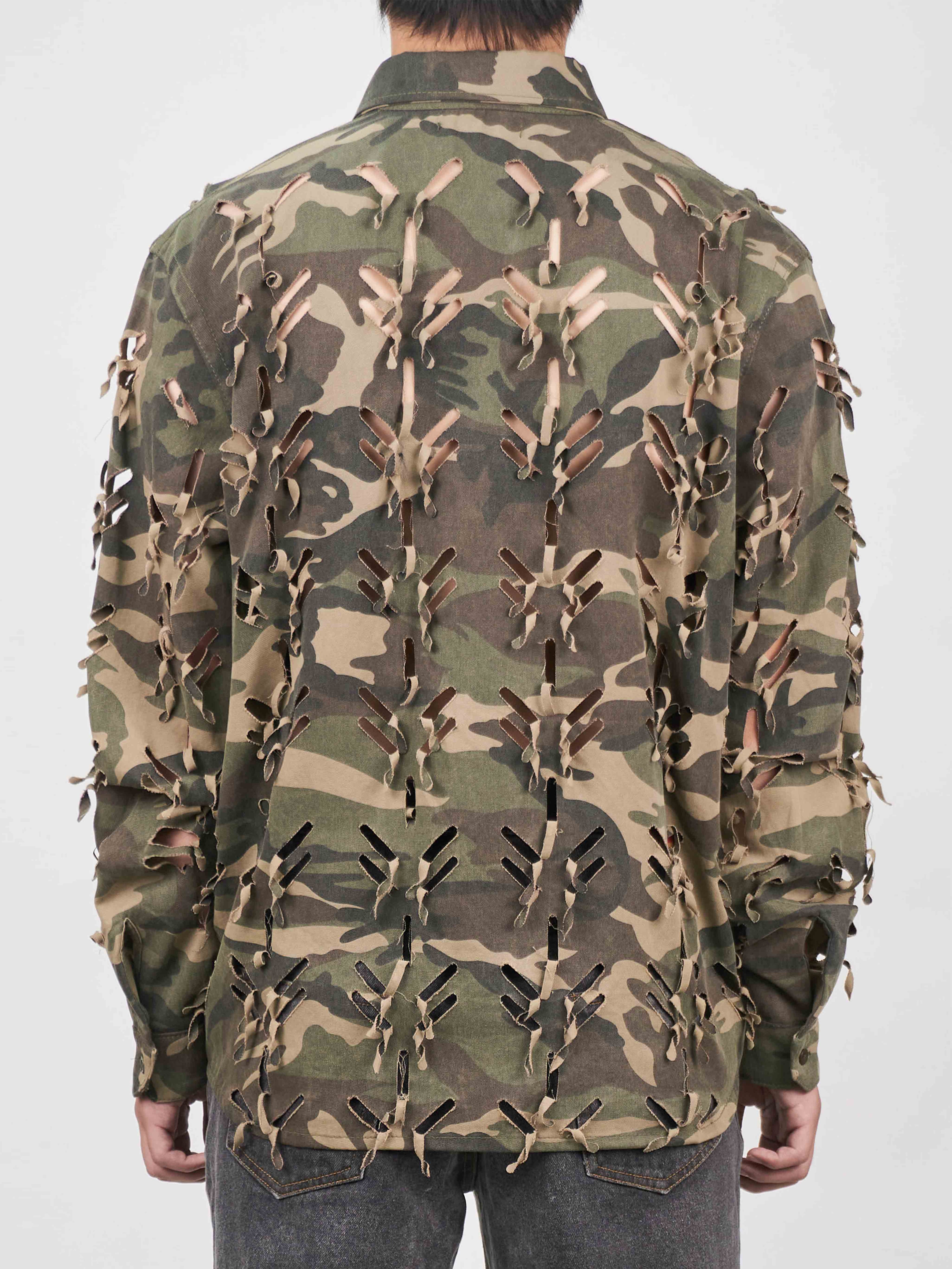 Juntae Kim - Laser-Slashed Shirts (OC7) product image 5 | TRAB K-Fashion Australia