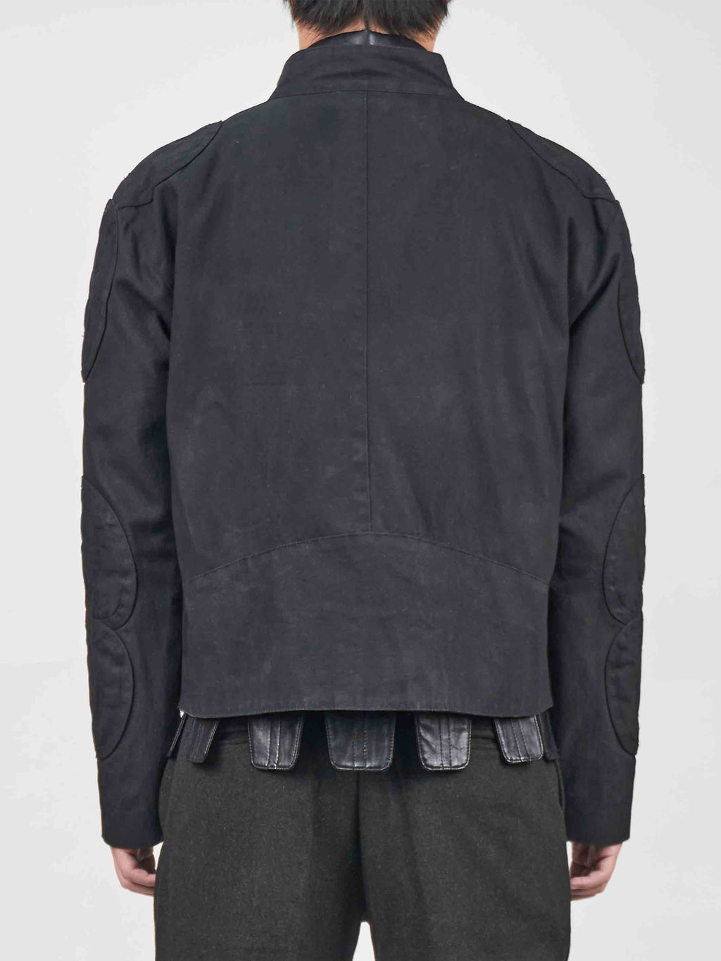 Juntae Kim - Waxed Embossing Biker Jacket product image 5 | TRAB K-Fashion Australia