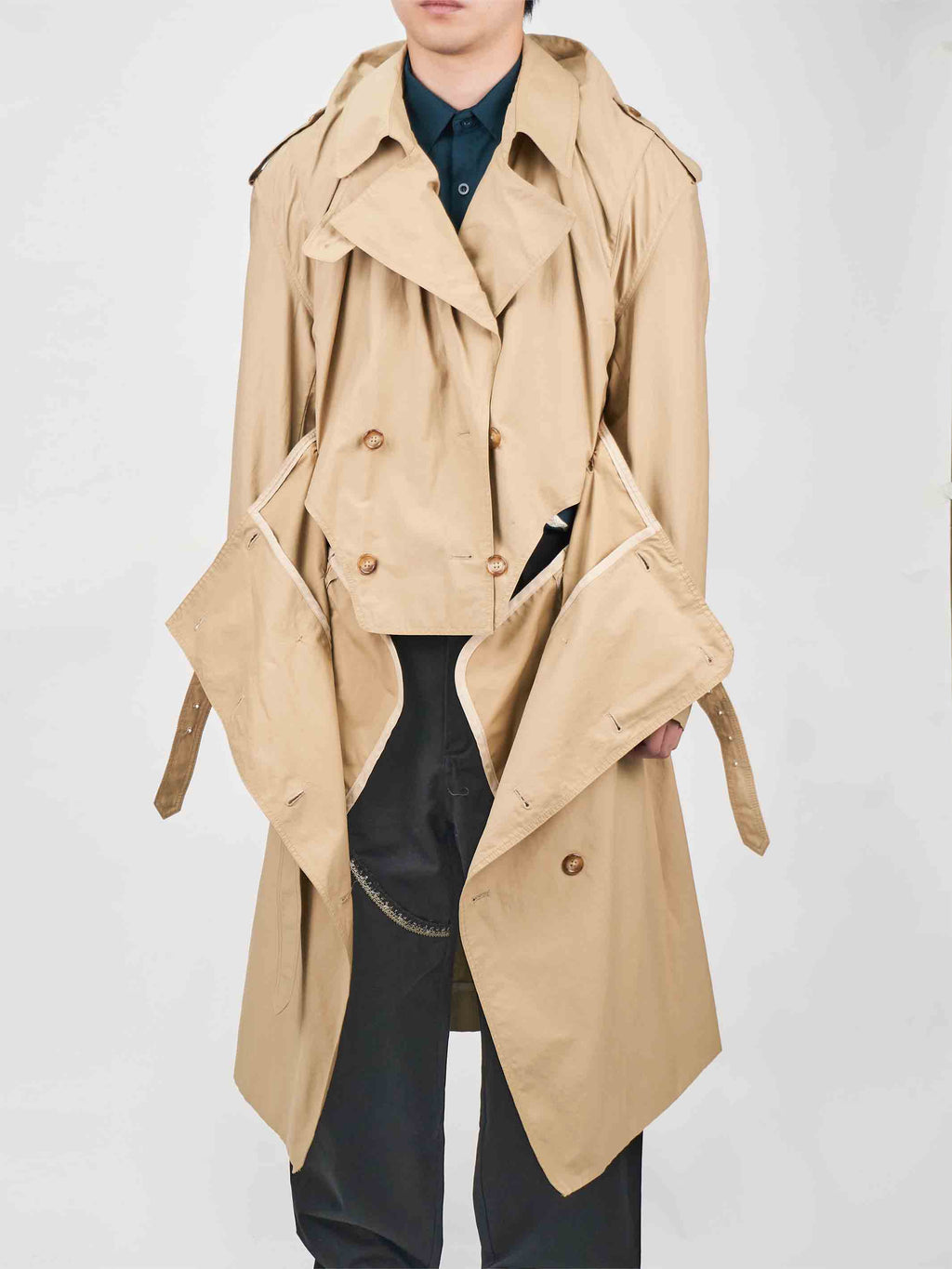 Juntae Kim - Corset Trench Coat product image 4 | TRAB K-Fashion Australia