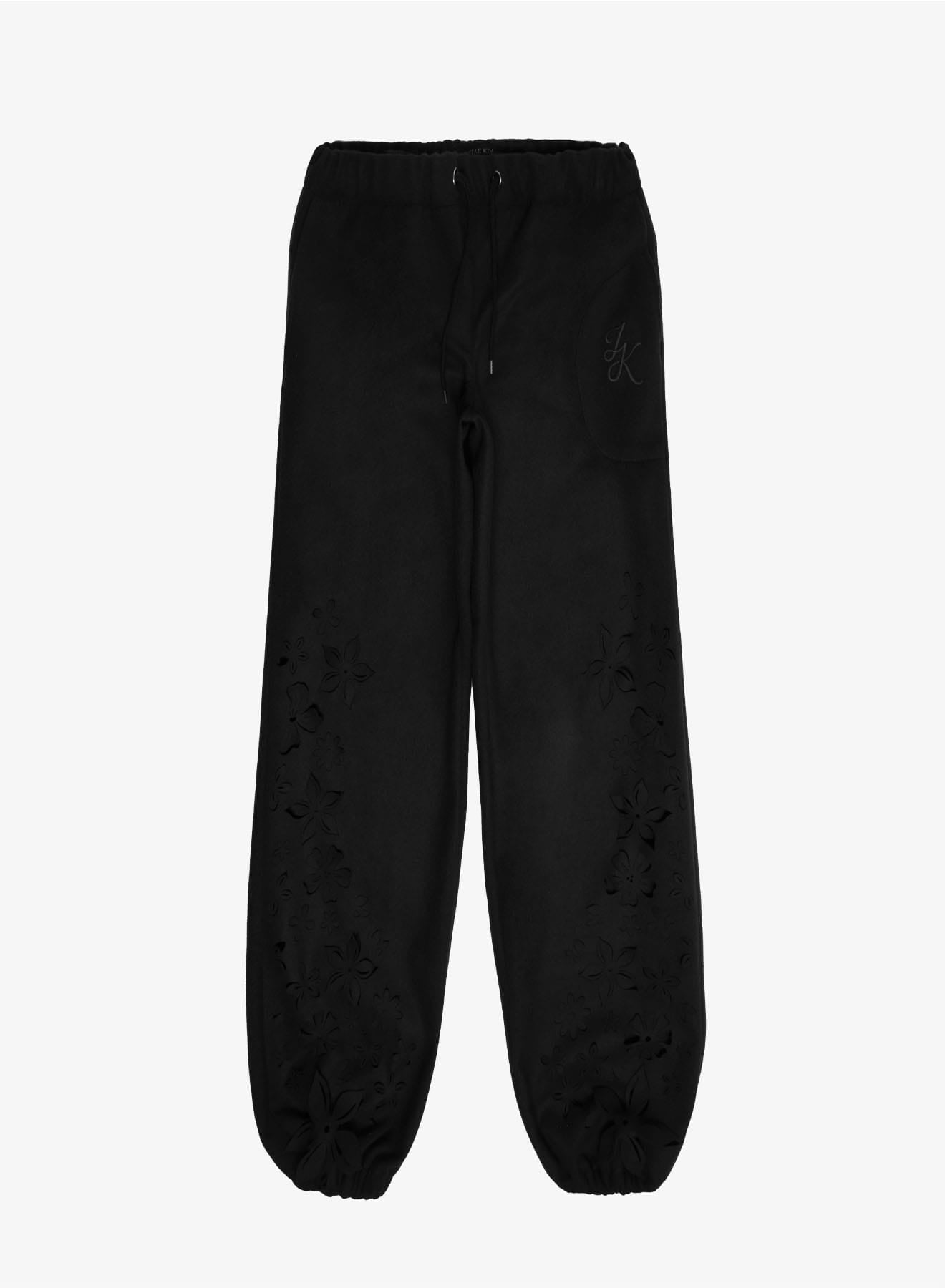 Juntae Kim - Laser-Cut Flower Jogger Pants (OC1) product image 2 | TRAB K-Fashion Australia