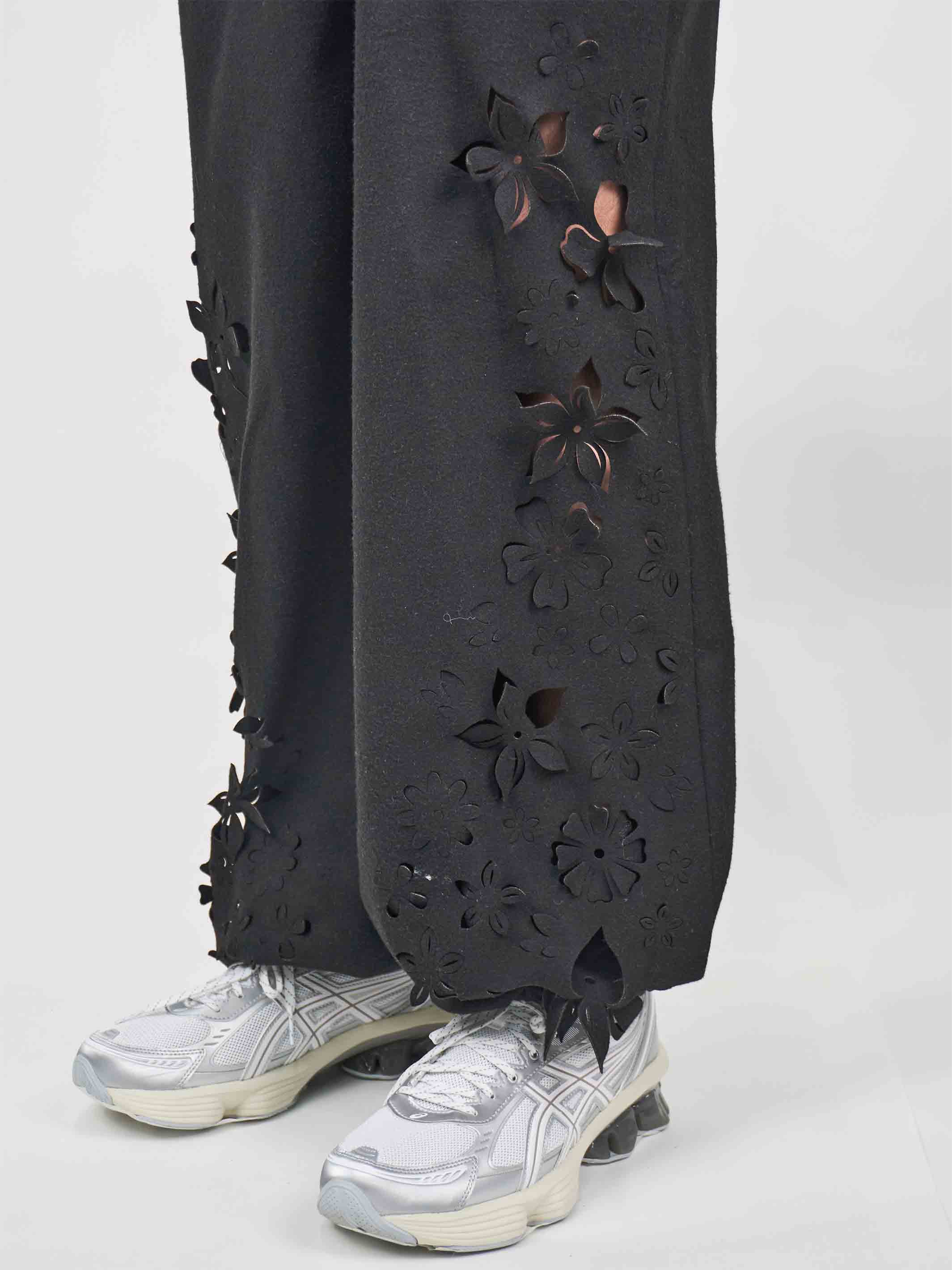 Juntae Kim - Laser-Cut Flower Jogger Pants (OC1) product image 5 | TRAB K-Fashion Australia