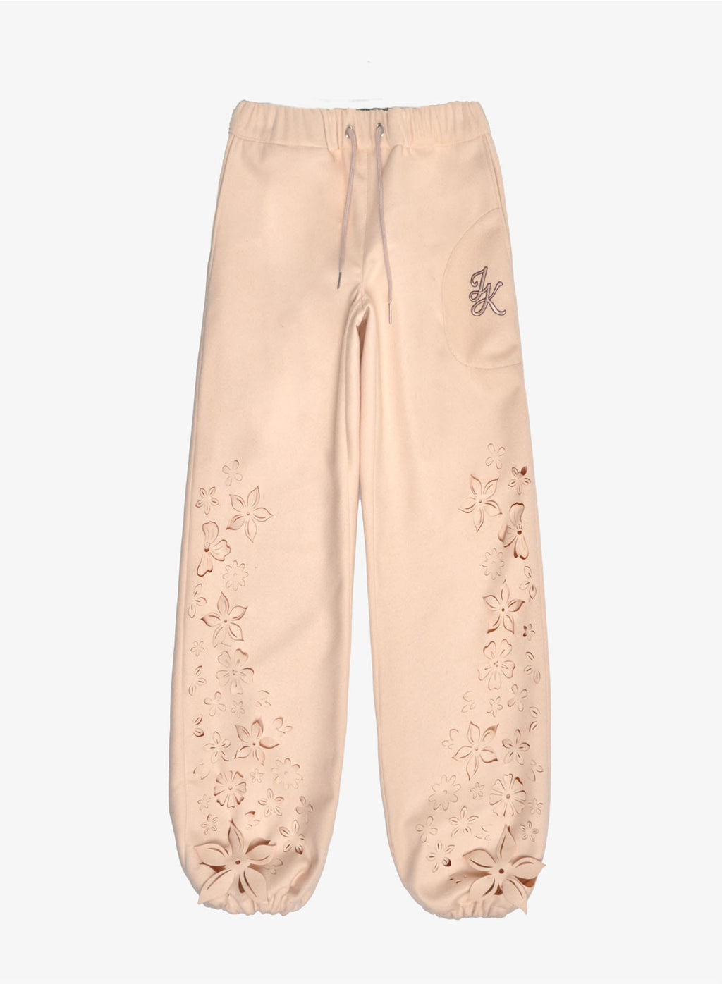 Juntae Kim - Laser-Cut Flower Jogger Pants (OC2) product image 2 | TRAB K-Fashion Australia