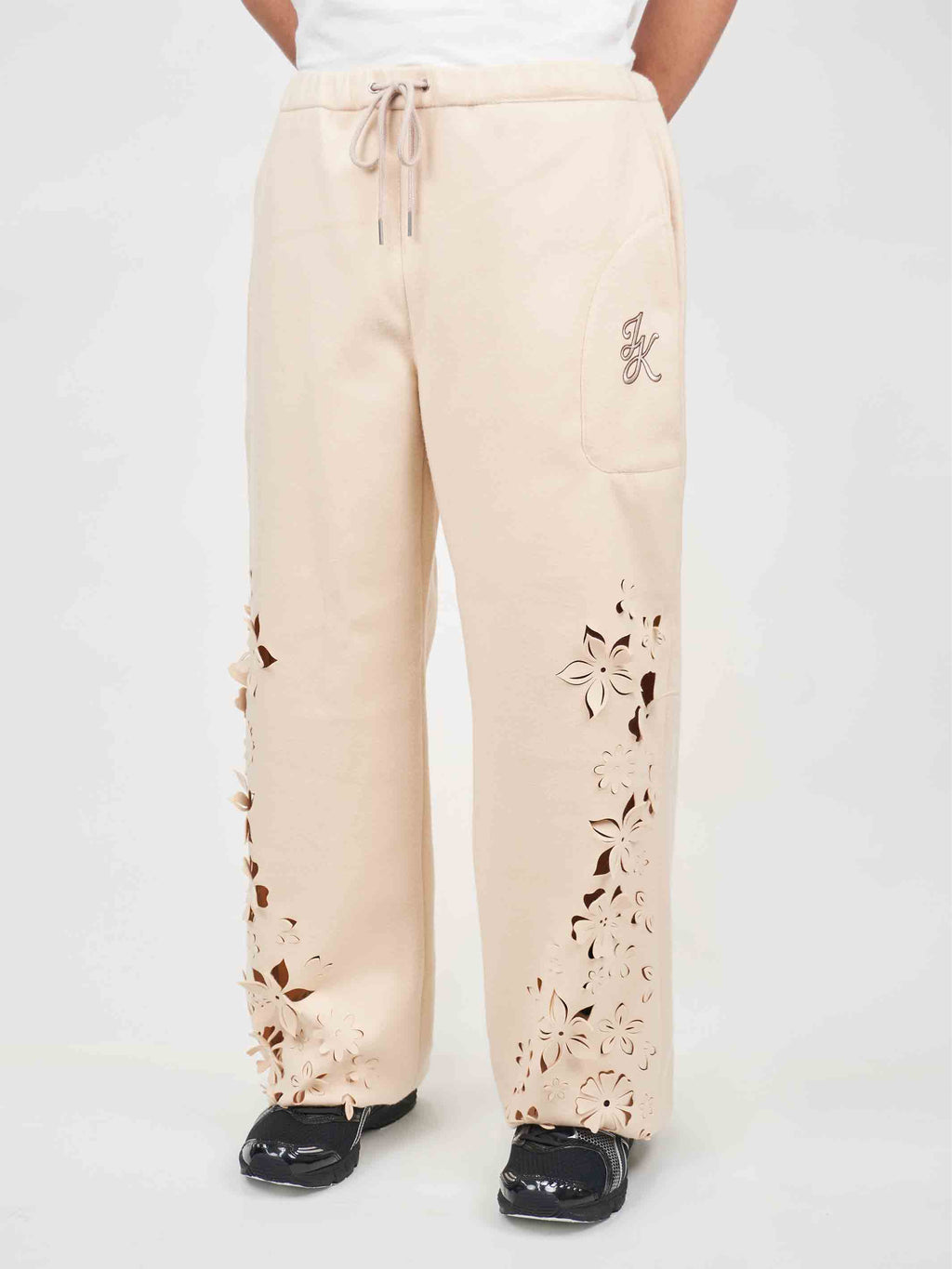 Juntae Kim - Laser-Cut Flower Jogger Pants (OC2) product image 4 | TRAB K-Fashion Australia
