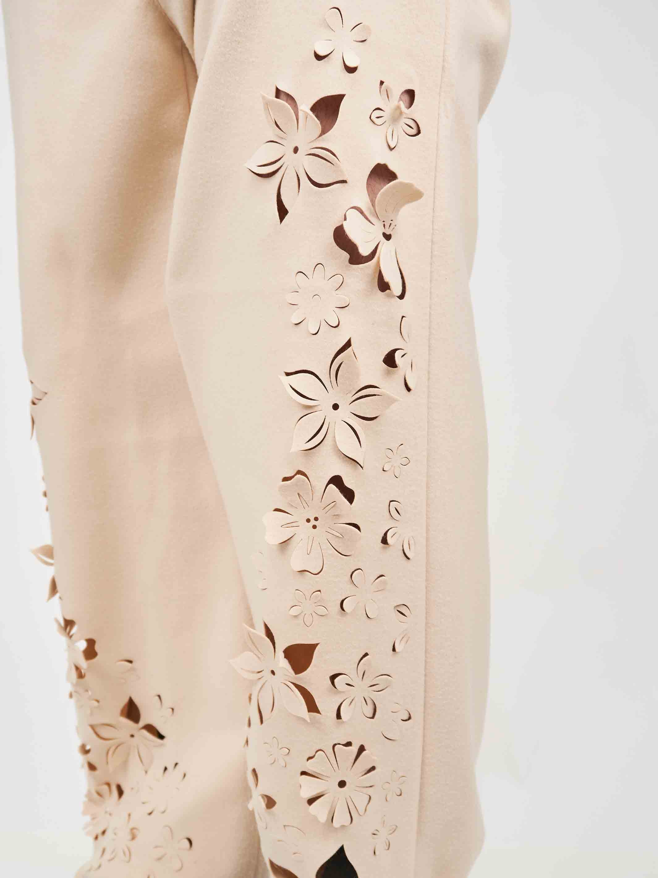 Juntae Kim - Laser-Cut Flower Jogger Pants (OC2) product image 6 | TRAB K-Fashion Australia