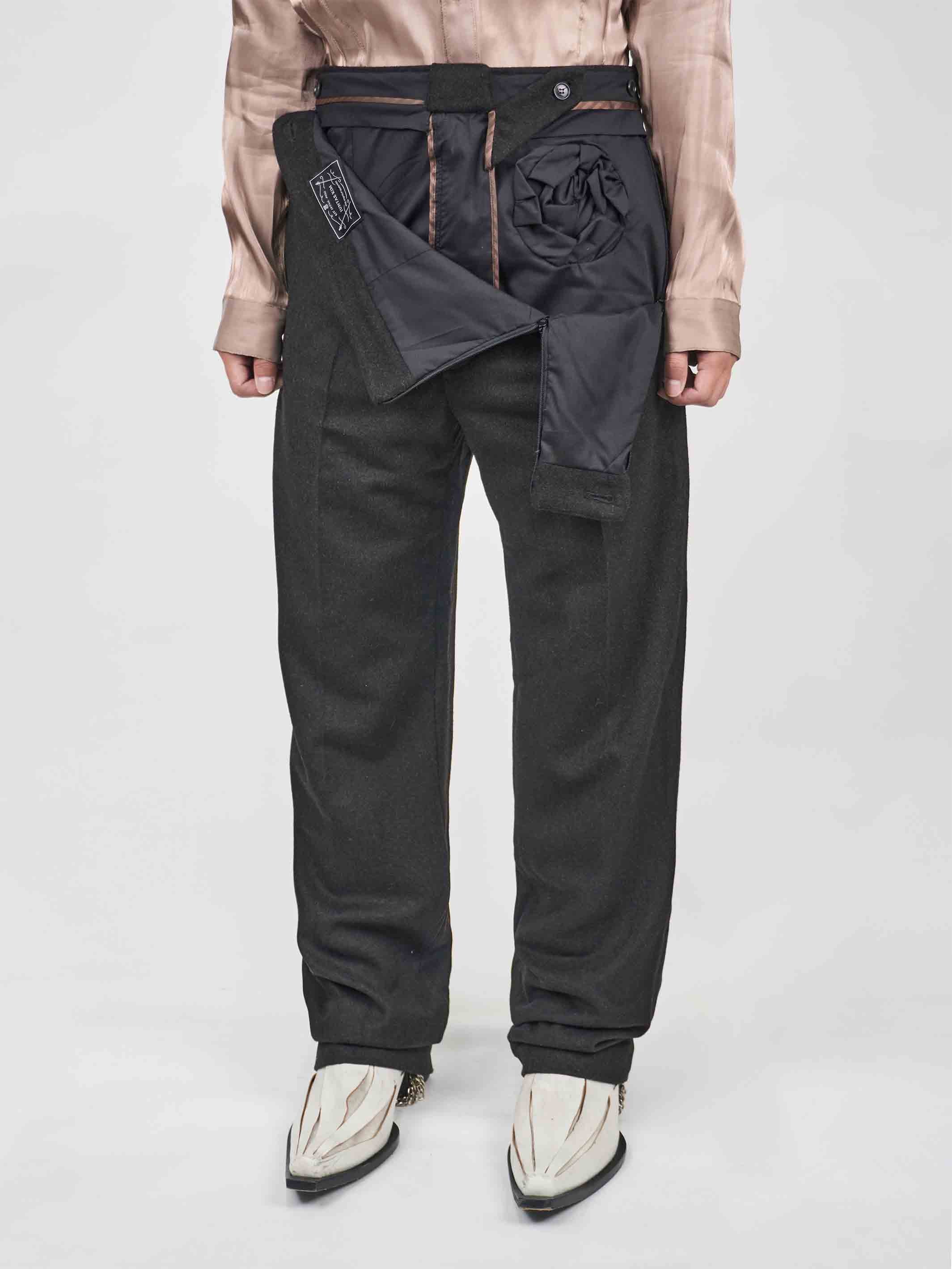 Juntae Kim - Tailored Flower Trousers product image 5 | TRAB K-Fashion Australia
