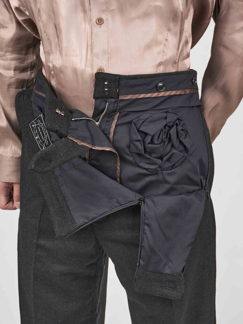 Juntae Kim - Tailored Flower Trousers product image 7 | TRAB K-Fashion Australia
