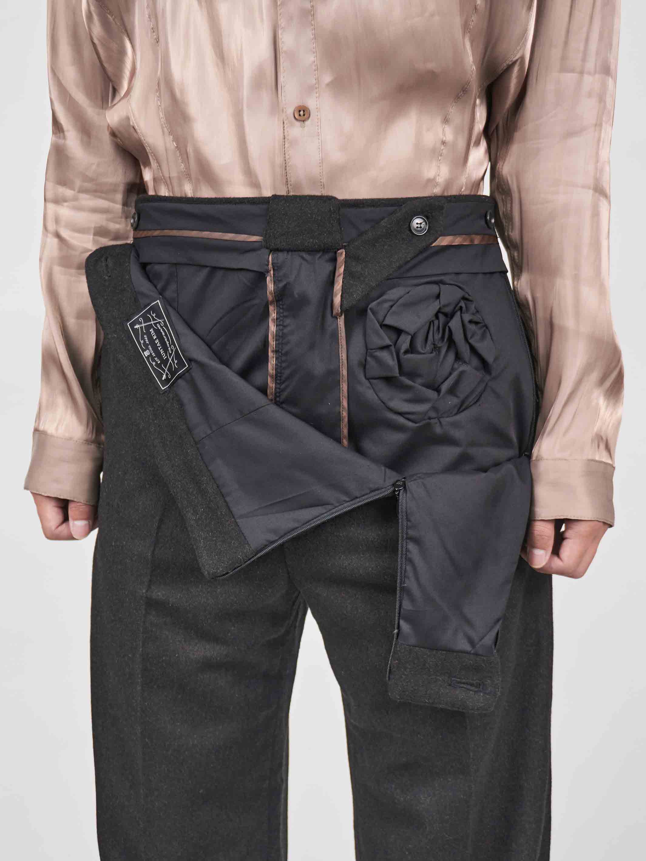 Juntae Kim - Tailored Flower Trousers product image 8 | TRAB K-Fashion Australia