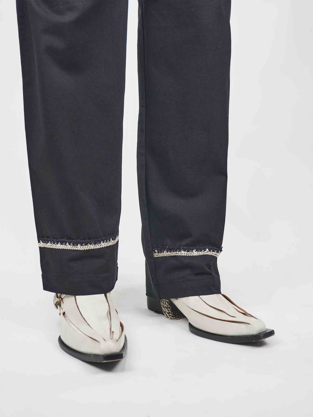 Juntae Kim - Corset-Trimmed Chino Pants (OC1) product image 6 | TRAB K-Fashion Australia