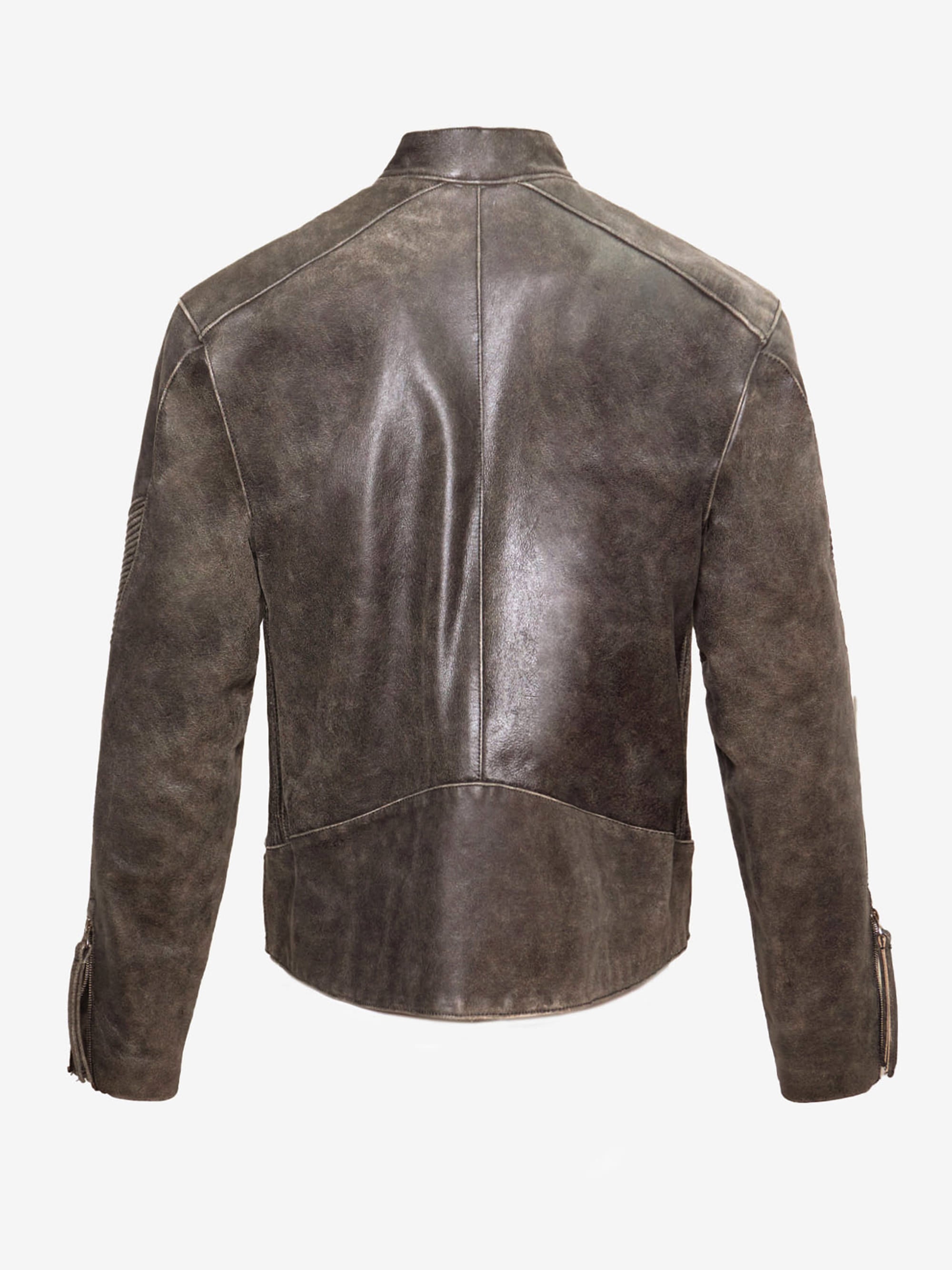 Juntae Kim - Embossed Leather Biker Jacket (OC2) product image 3 | TRAB K-Fashion Australia
