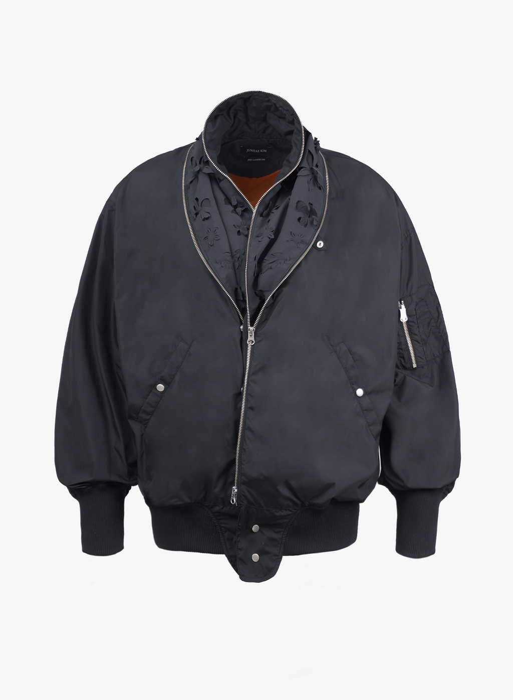 Juntae Kim - Laser-Slashed Bomber Jacket (OC2) product image 2 | TRAB K-Fashion Australia