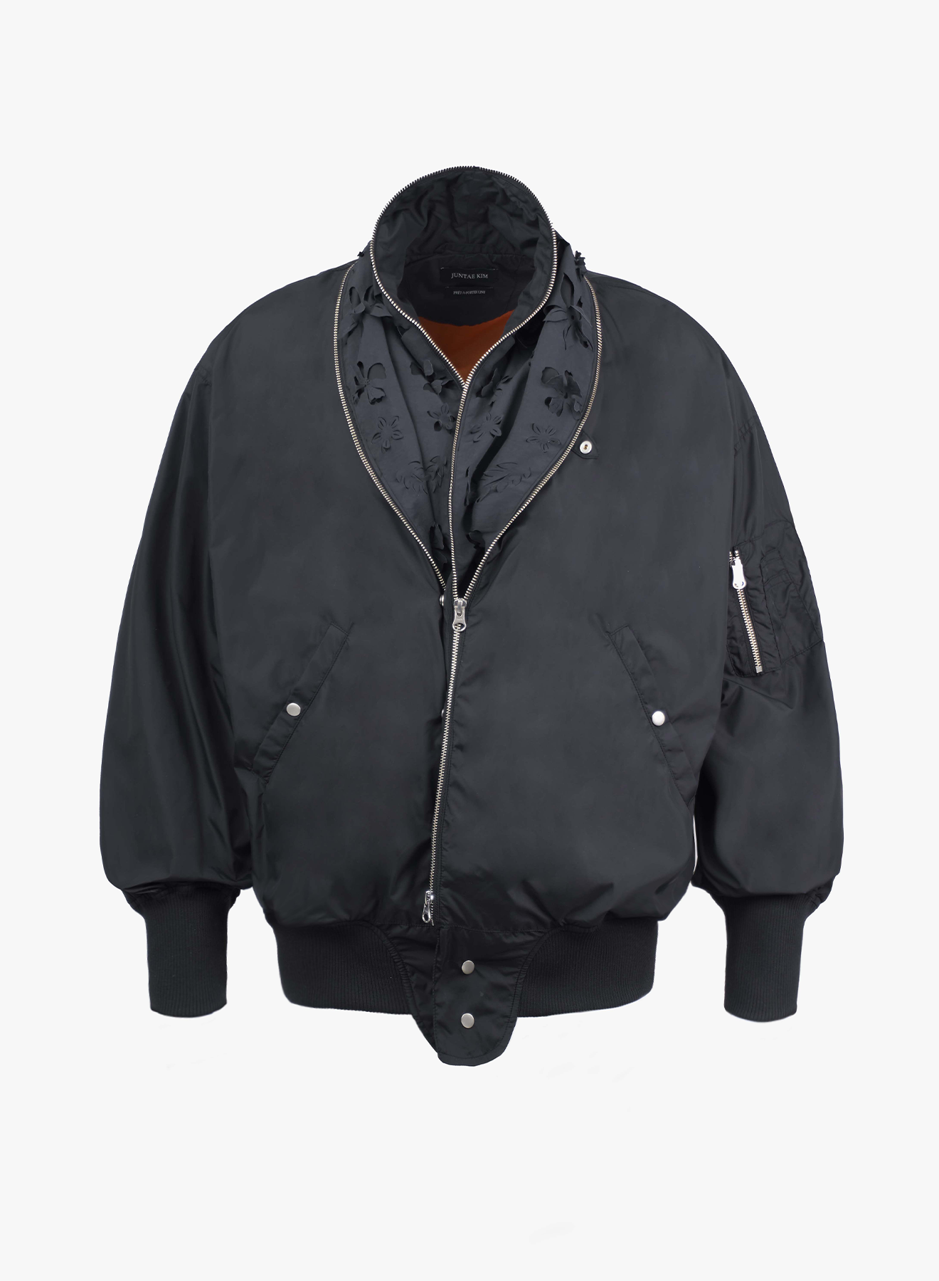 Juntae Kim - Laser-Slashed Bomber Jacket (OC2) product image 2 | TRAB K-Fashion Australia