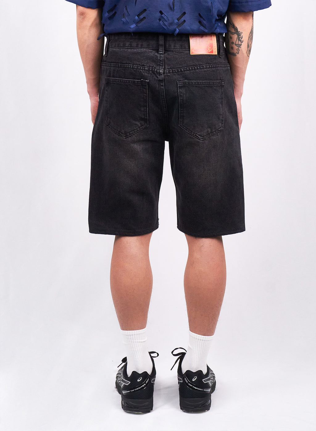 Juntae Kim - Patchwork Cobain Shorts (OC2) product image 5 | TRAB K-Fashion Australia