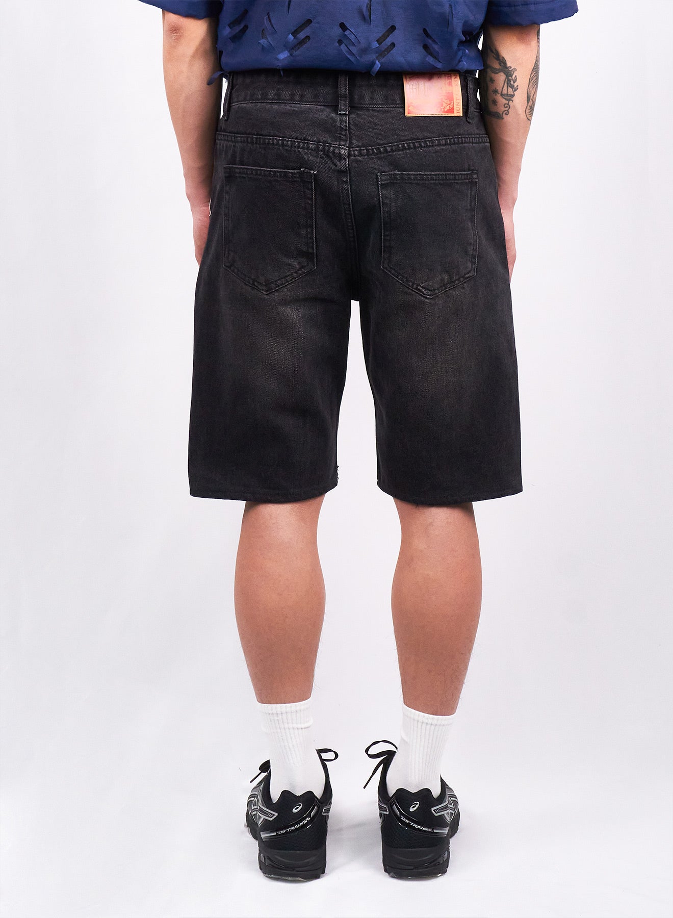 Juntae Kim - Patchwork Cobain Shorts (OC2) product image 5 | TRAB K-Fashion Australia