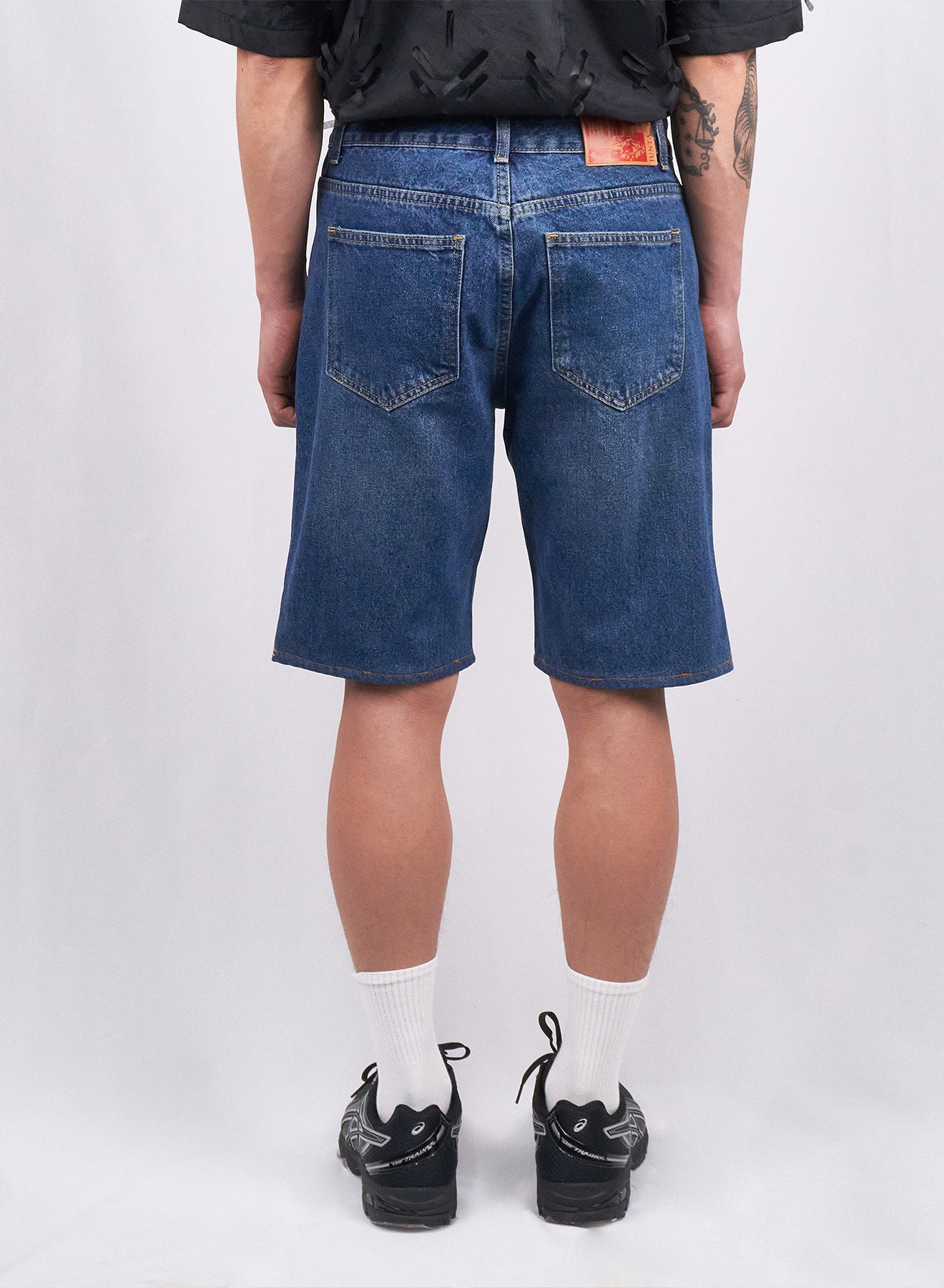 Juntae Kim - Patchwork Cobain Shorts (OC1) product image 5 | TRAB K-Fashion Australia