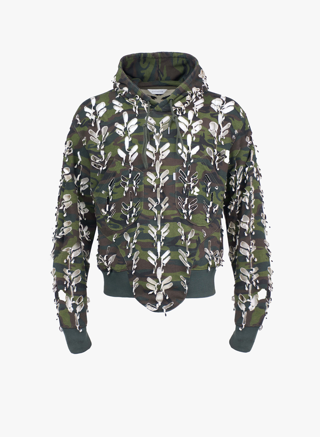 Juntae Kim - Laser-Slashed Hoodie (OC2) product image 2 | TRAB K-Fashion Australia