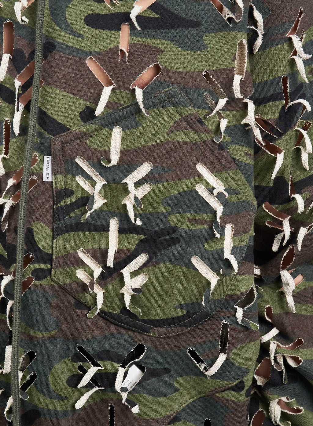 Juntae Kim - Laser-Slashed Hoodie (OC2) product image 8 | TRAB K-Fashion Australia