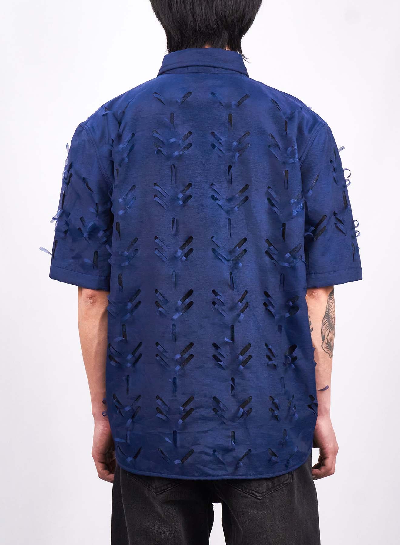 Juntae Kim - Layered Laser Slash Shirts (OC2) product image 5 | TRAB K-Fashion Australia
