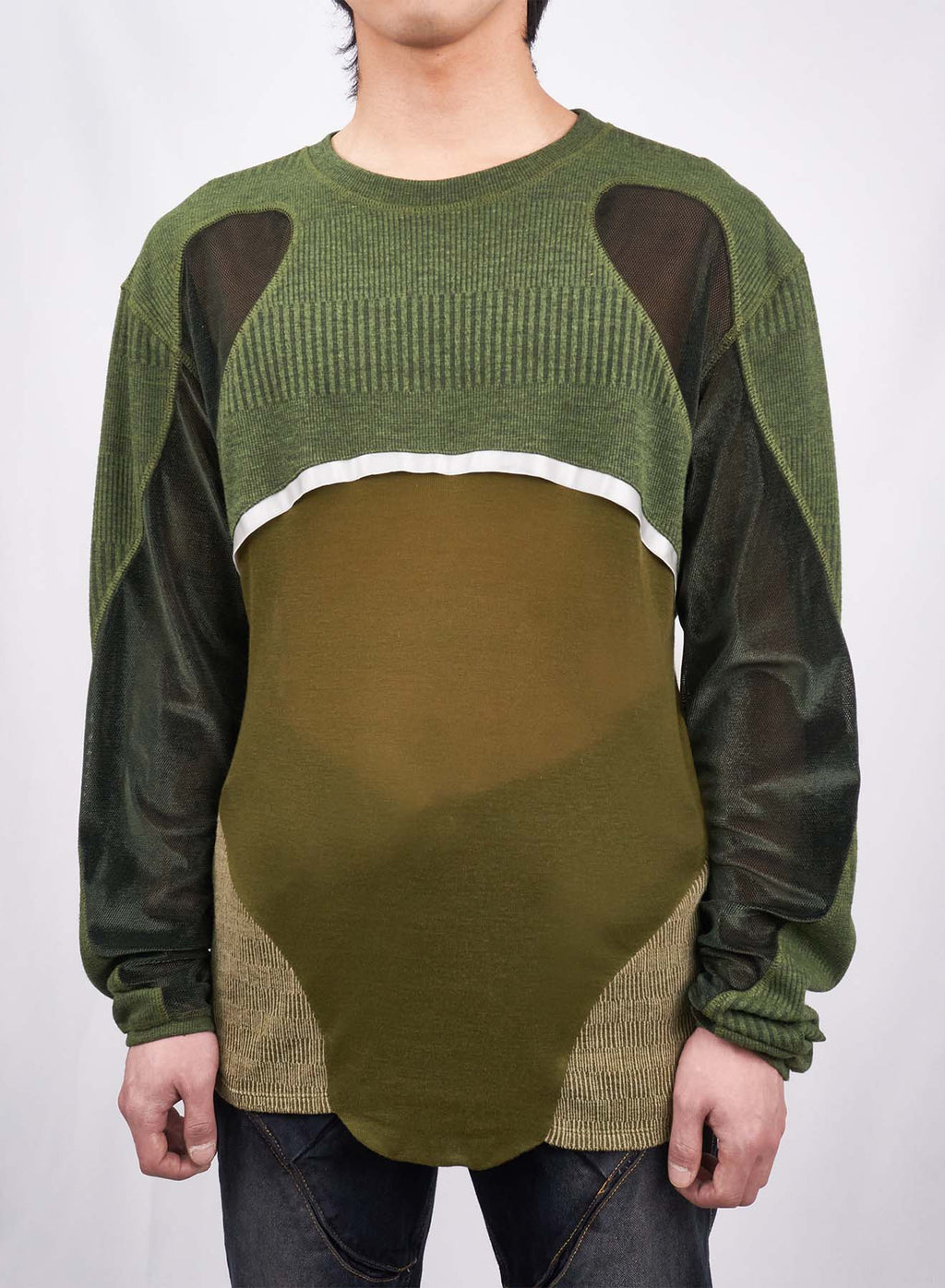 Juntae Kim - Panelled Corset Long Sleeve (OC1) product image 4 | TRAB K-Fashion Australia