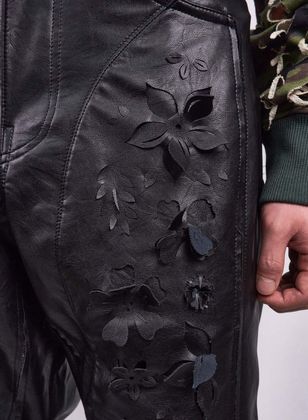 Juntae Kim - Laser-Slashed Twist Pants (OC1) product image 7 | TRAB K-Fashion Australia
