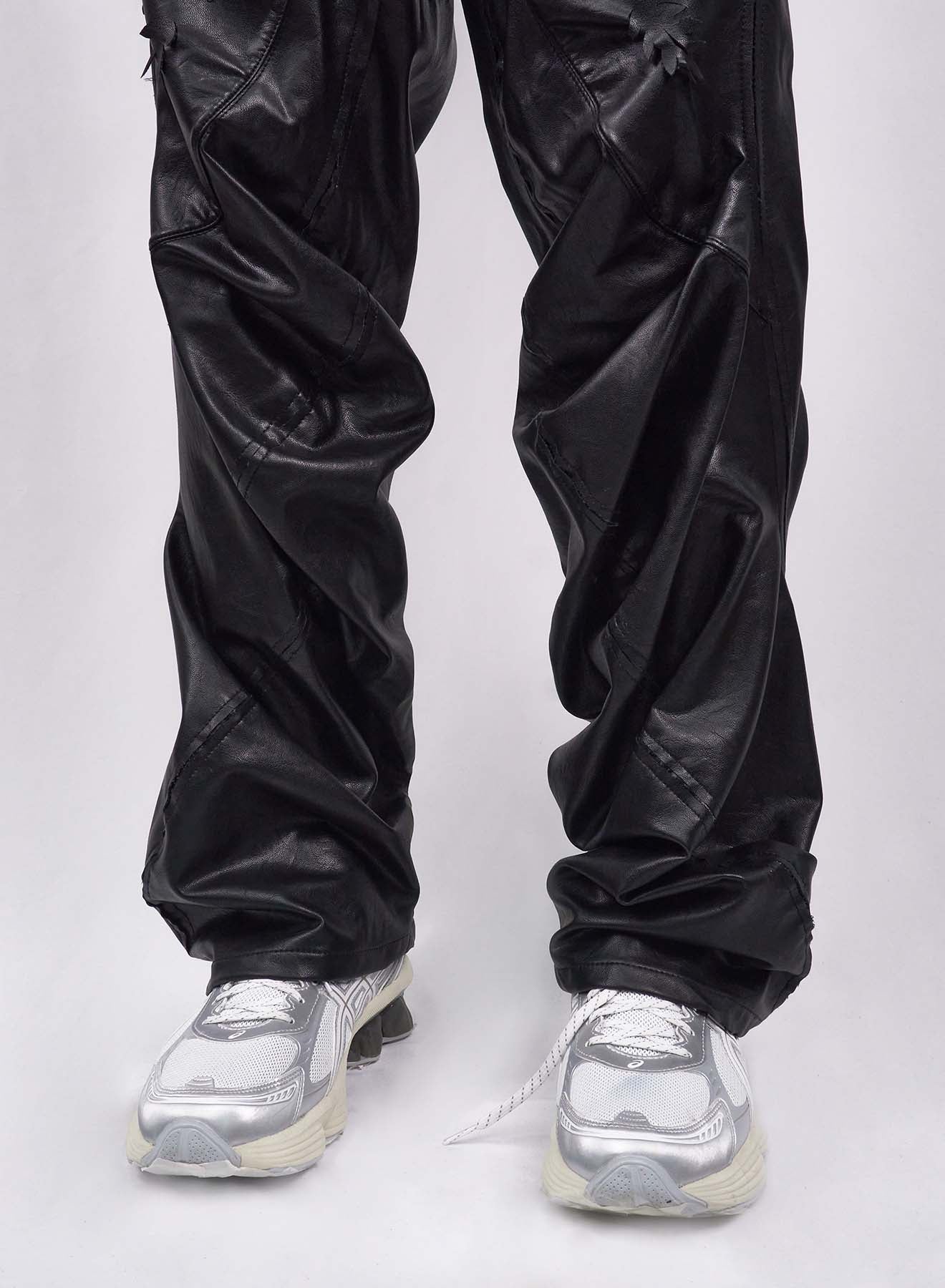 Juntae Kim - Laser-Slashed Twist Pants (OC1) product image 8 | TRAB K-Fashion Australia
