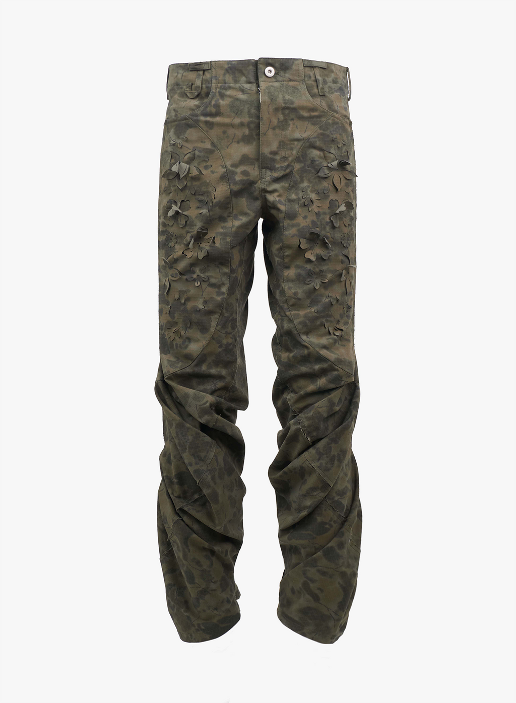 Juntae Kim - Laser-Slashed Twist Pants (OC3) product image 2 | TRAB K-Fashion Australia