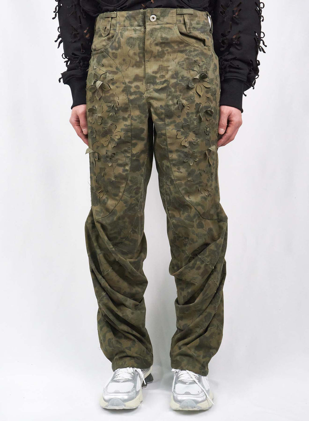 Juntae Kim - Laser-Slashed Twist Pants (OC3) product image 4 | TRAB K-Fashion Australia