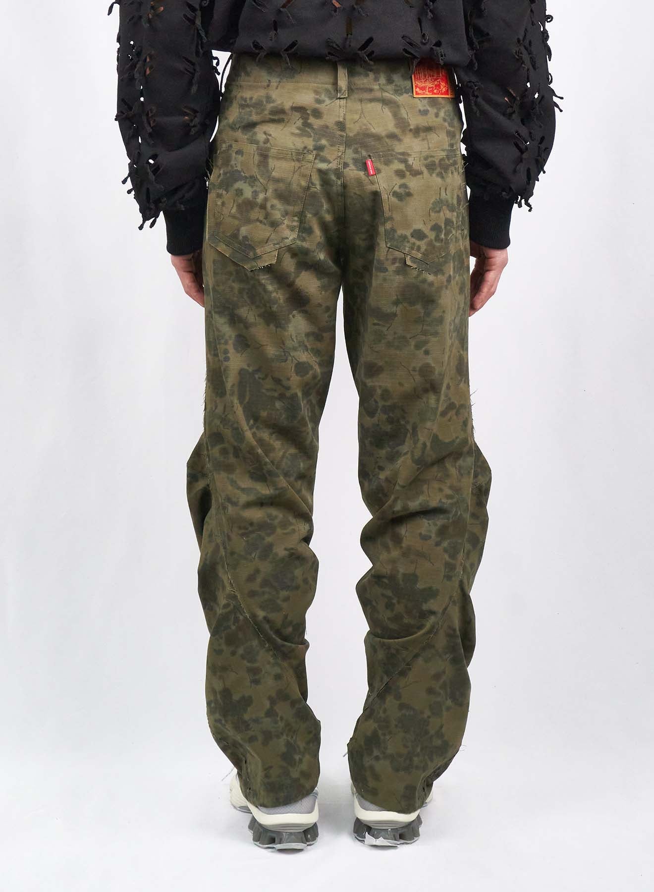Juntae Kim - Laser-Slashed Twist Pants (OC3) product image 5 | TRAB K-Fashion Australia
