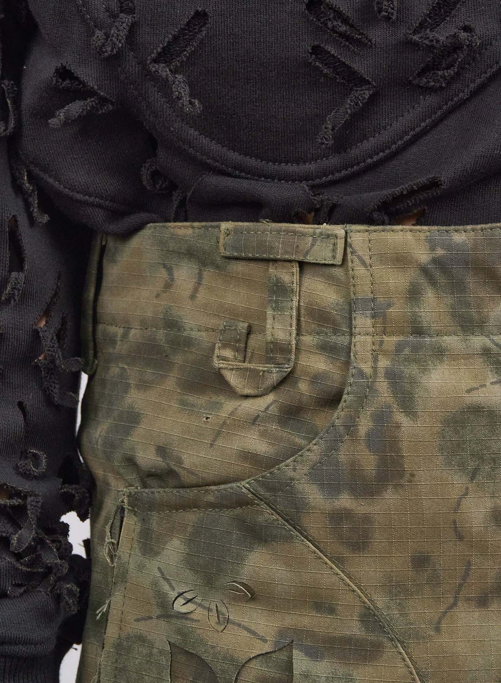 Juntae Kim - Laser-Slashed Twist Pants (OC3) product image 6 | TRAB K-Fashion Australia