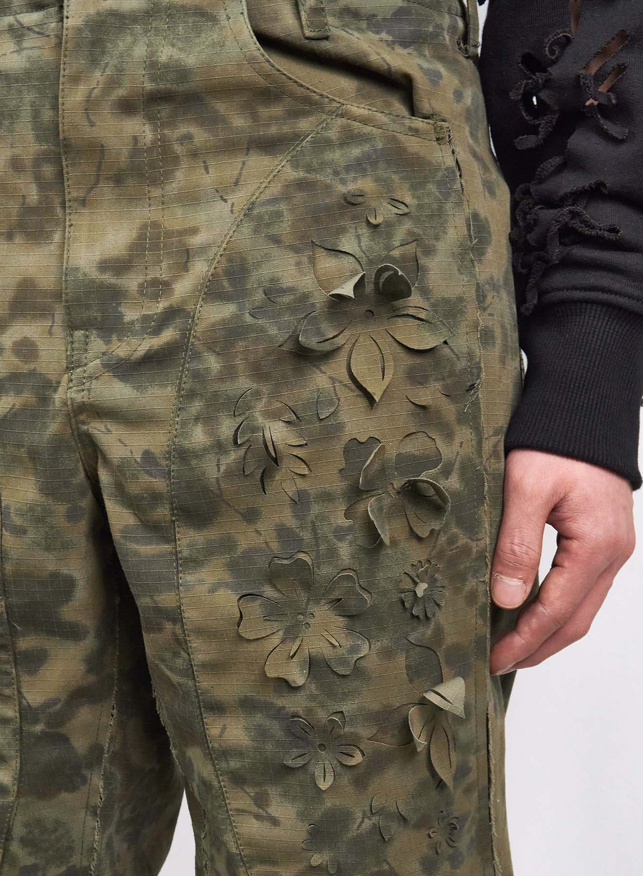 Juntae Kim - Laser-Slashed Twist Pants (OC3) product image 7 | TRAB K-Fashion Australia
