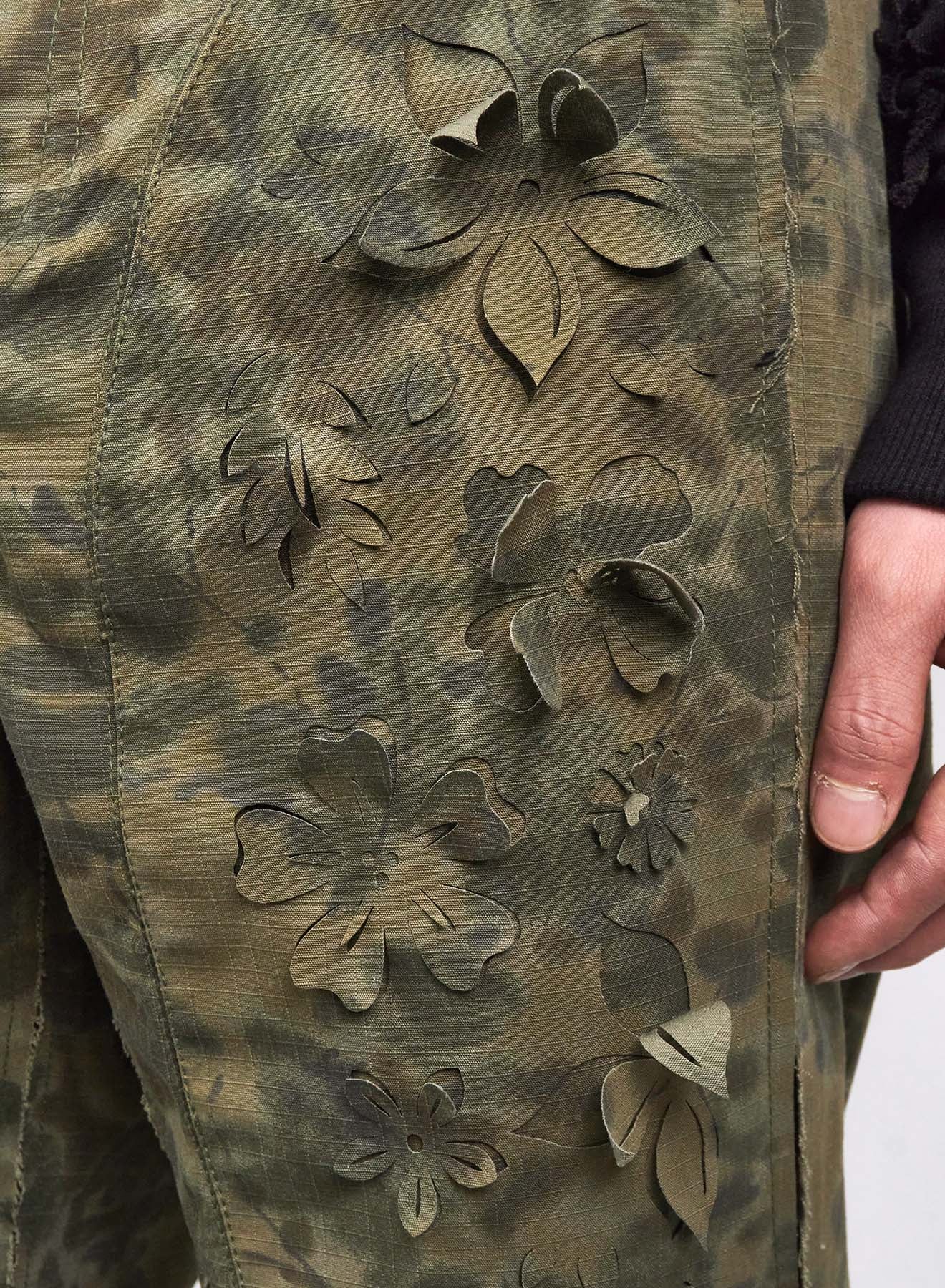 Juntae Kim - Laser-Slashed Twist Pants (OC3) product image 8 | TRAB K-Fashion Australia