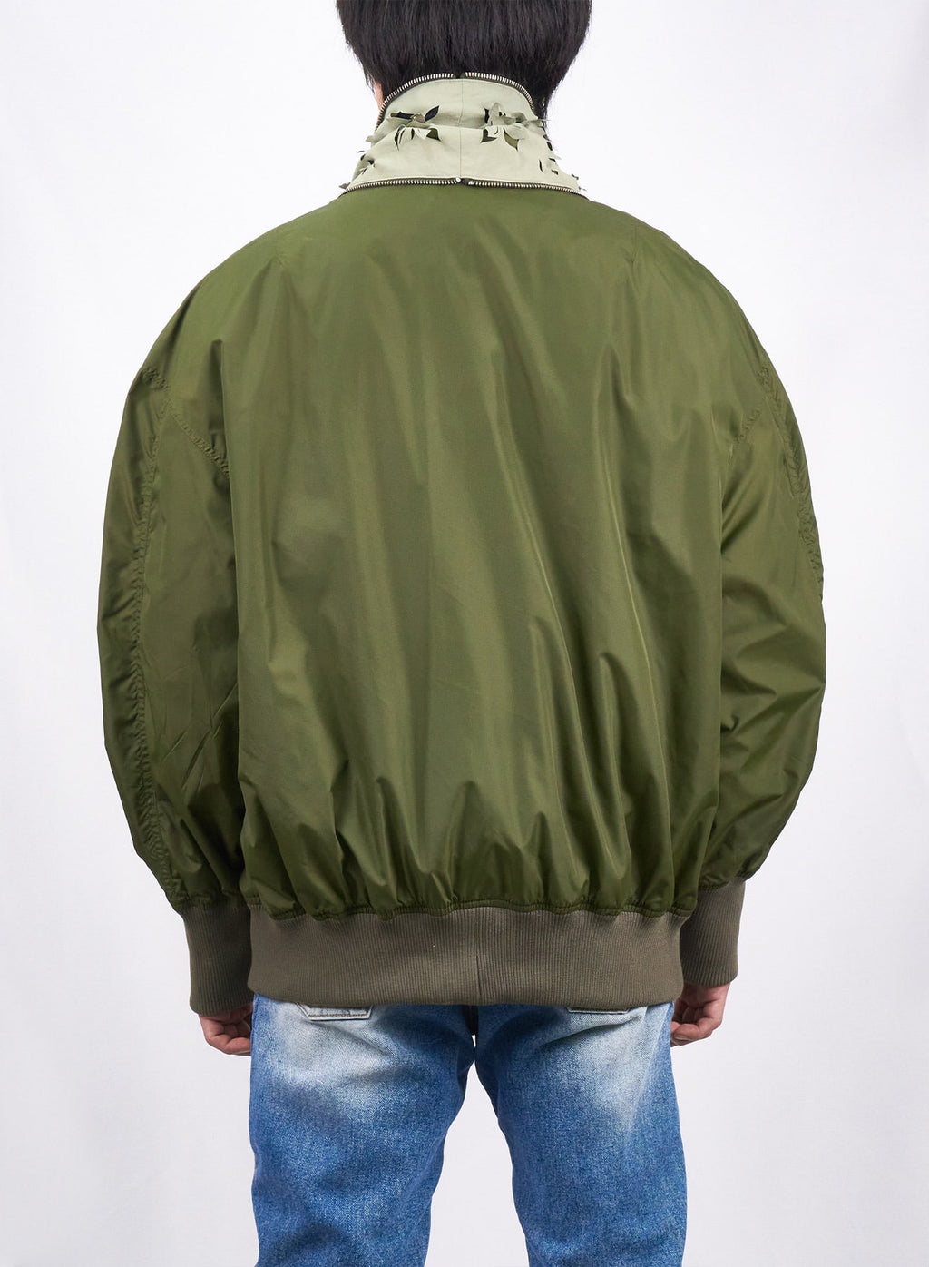 Juntae Kim - Laser-Slashed Bomber Jacket (OC1) product image 5 | TRAB K-Fashion Australia