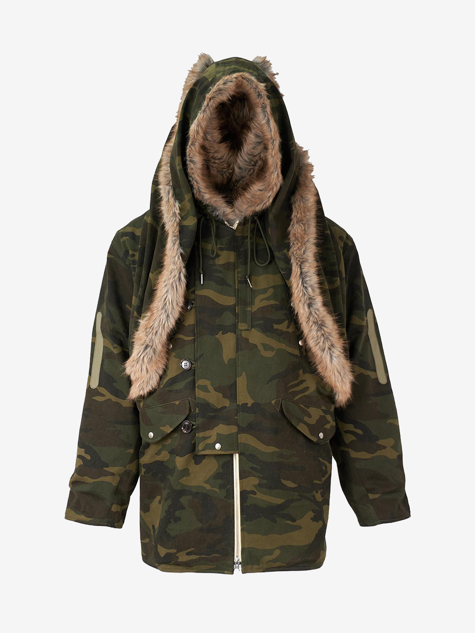 Juntae Kim - Paneled Hoodie N-3b Parka (OC1) product image 2 | TRAB K-Fashion Australia
