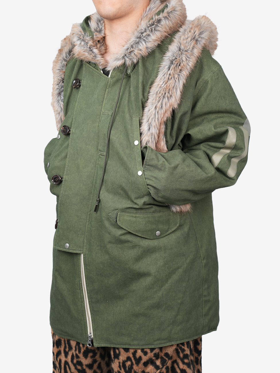Juntae Kim - Paneled Hoodie N-3b Parka (OC2) product image 6 | TRAB K-Fashion Australia