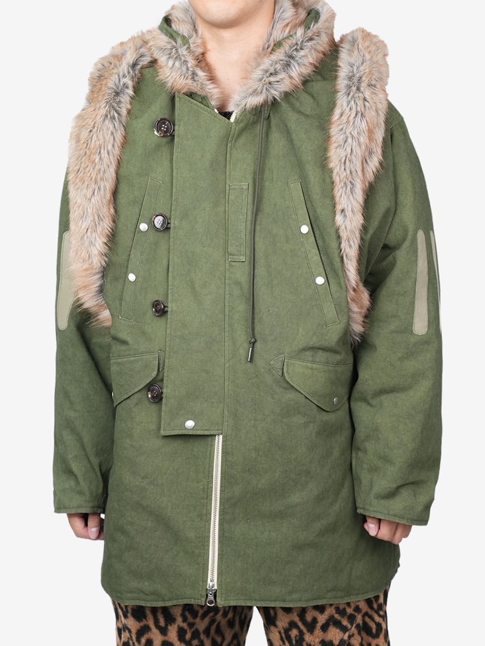 Juntae Kim - Paneled Hoodie N-3b Parka (OC2) product image 4 | TRAB K-Fashion Australia