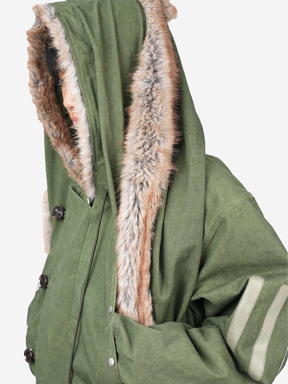Juntae Kim - Paneled Hoodie N-3b Parka (OC2) product image 8 | TRAB K-Fashion Australia