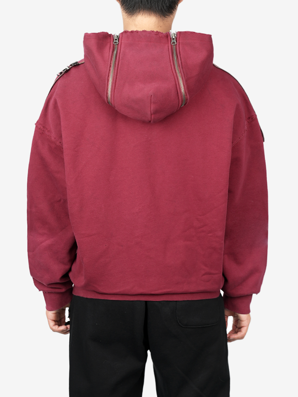 Juntae Kim - 'Jtk Division' Zip-Up Hoodie (OC2) product image 5 | TRAB K-Fashion Australia