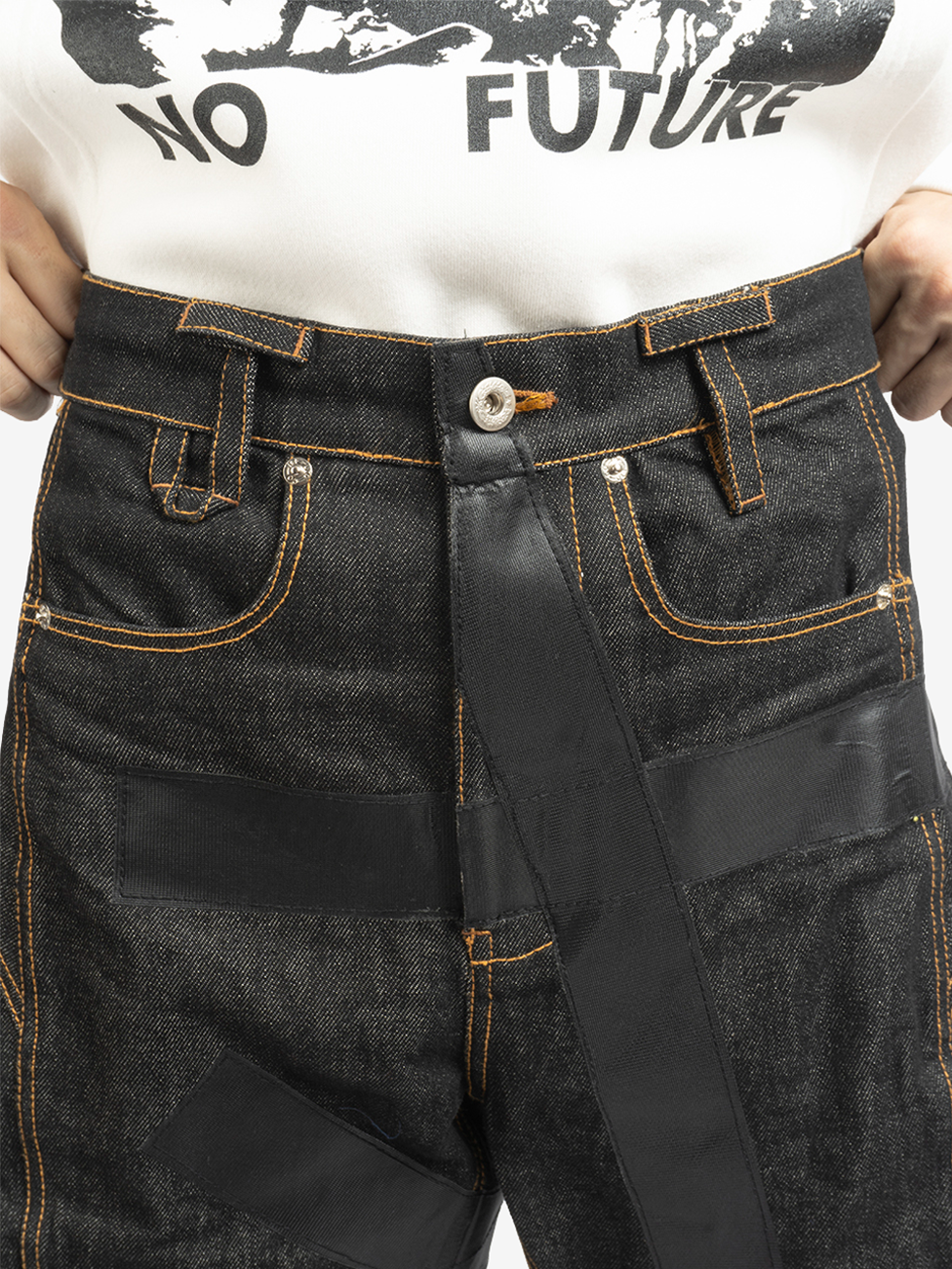 Juntae Kim - Twisted Tape Pants (OC1) product image 9 | TRAB K-Fashion Australia