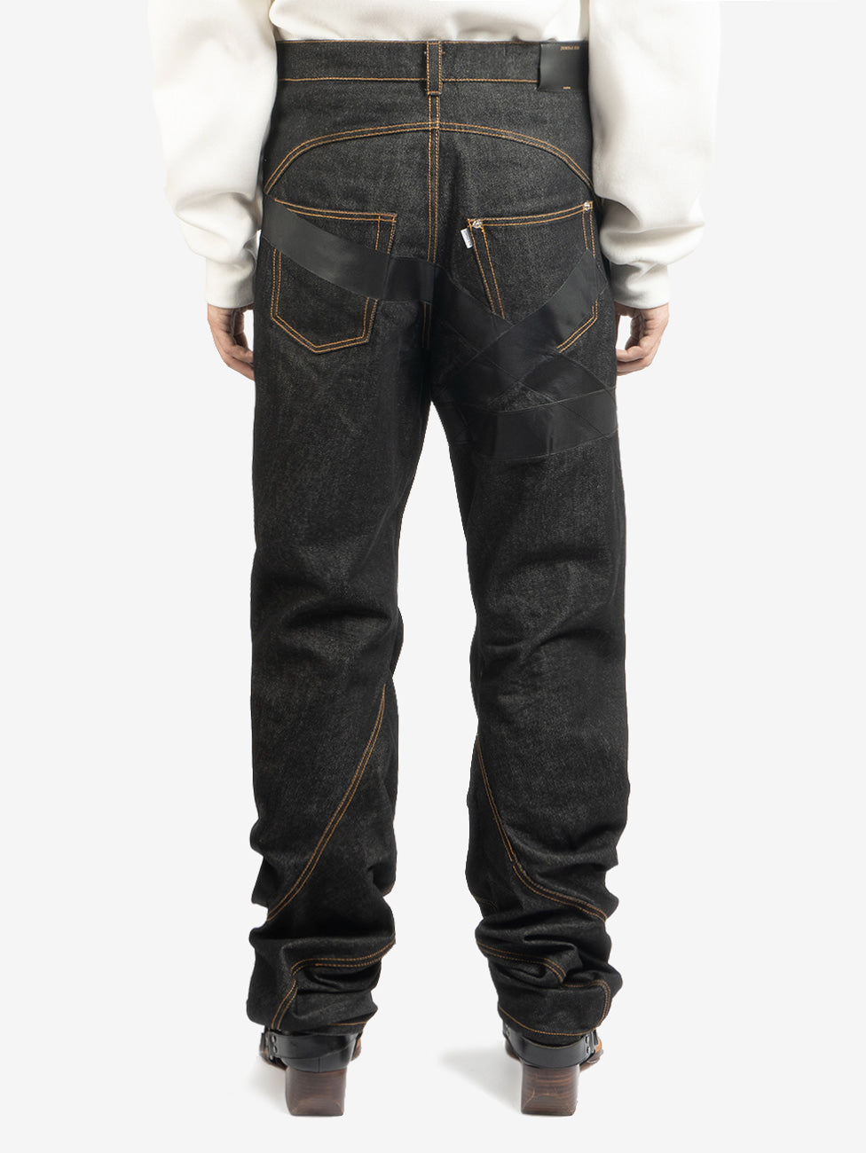 Juntae Kim - Twisted Tape Pants (OC1) product image 5 | TRAB K-Fashion Australia