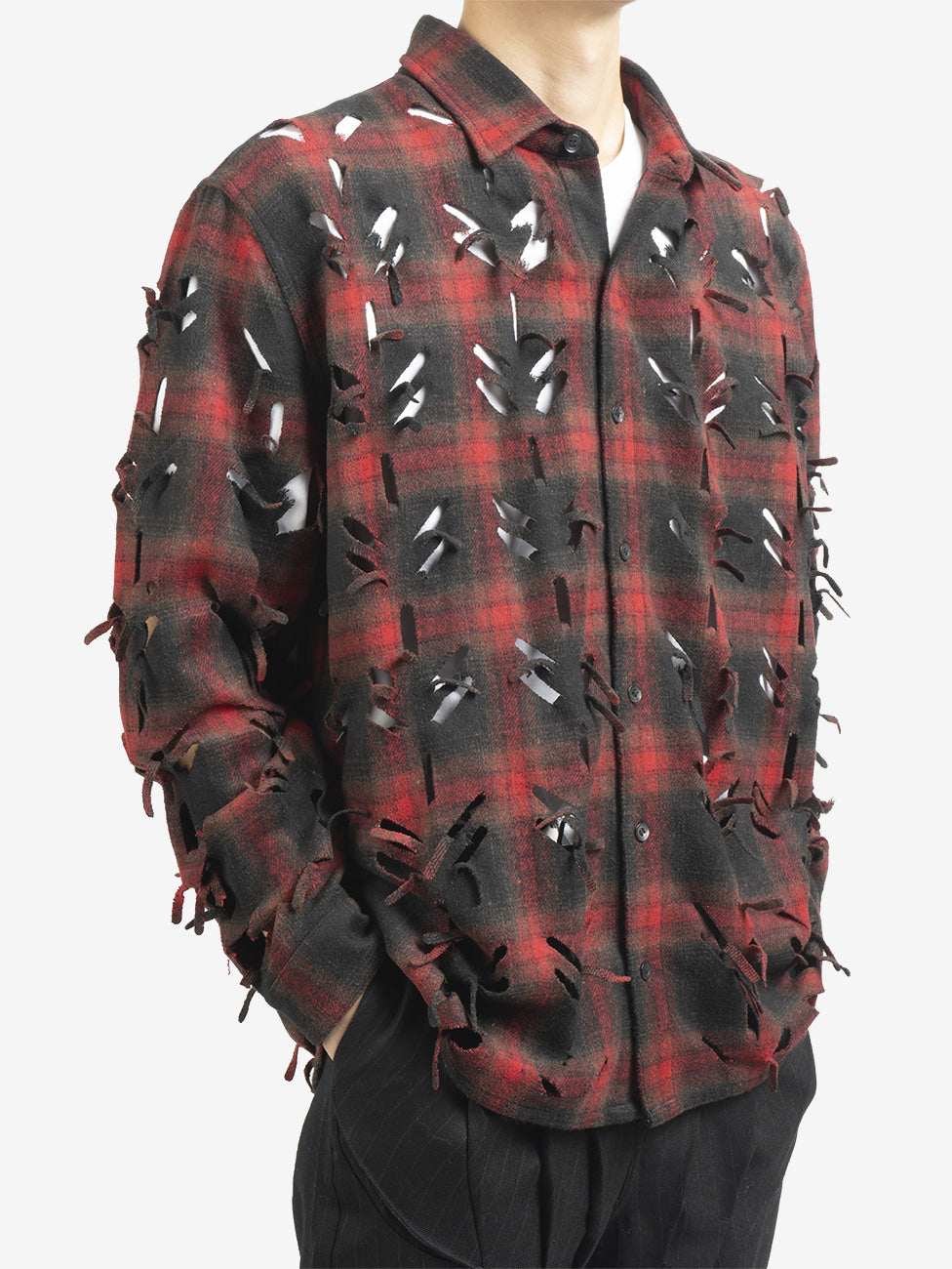 Juntae Kim - Laser-Slashed Shirts (OC3) product image 9 | TRAB K-Fashion Australia