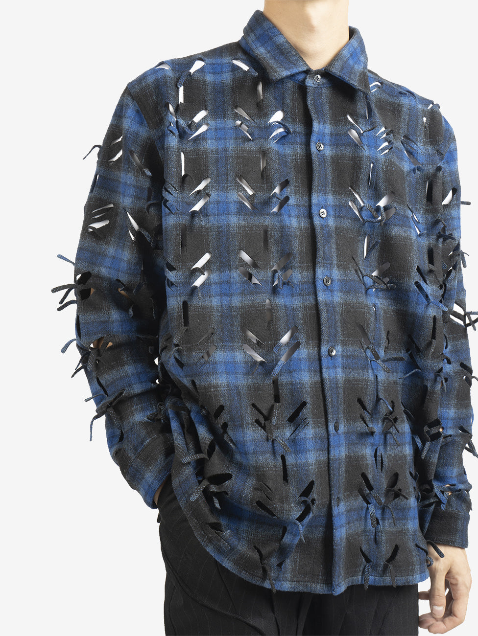 Juntae Kim - Laser-Slashed Shirts (OC4) product image 9 | TRAB K-Fashion Australia