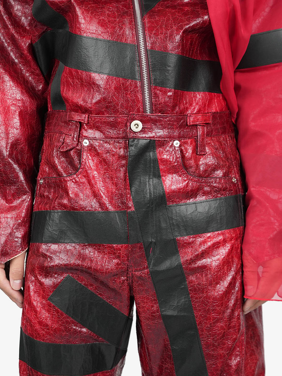 Juntae Kim - Twisted Tape Pants (OC2) product image 6 | TRAB K-Fashion Australia
