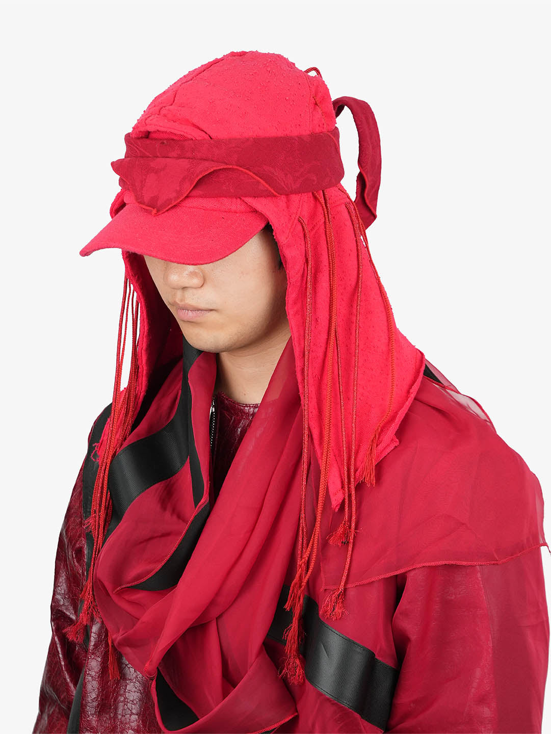 Juntae Kim - Hooded Scarf Cap (OC2) product image 3 | TRAB K-Fashion Australia
