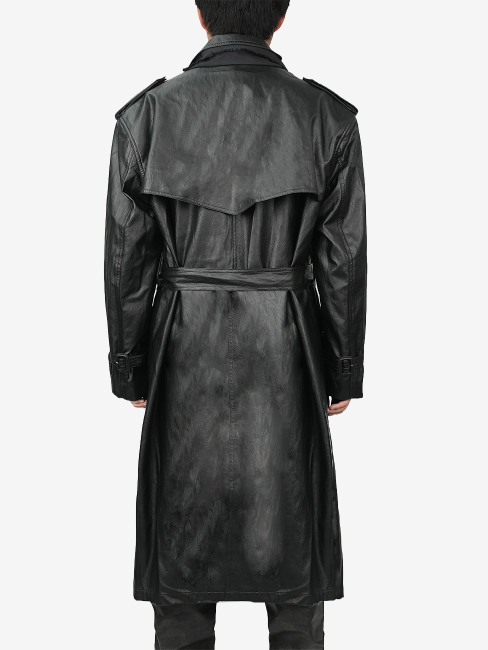 Juntae Kim - Layered Scarf Trench Coat (OC1) product image 5 | TRAB K-Fashion Australia