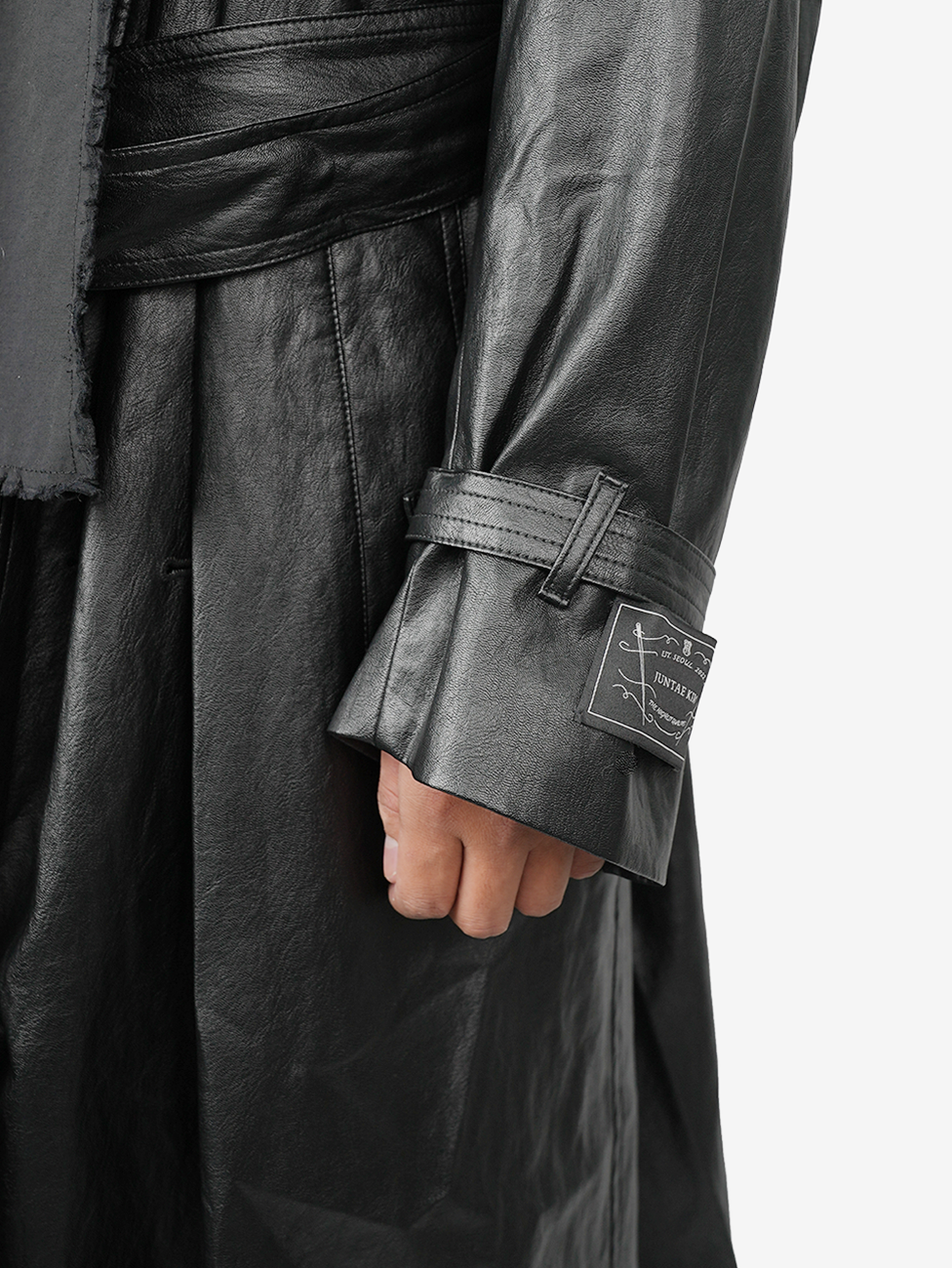 Juntae Kim - Layered Scarf Trench Coat (OC1) product image 7 | TRAB K-Fashion Australia