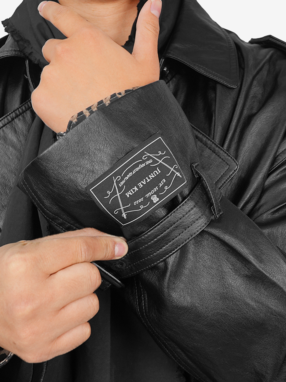 Juntae Kim - Layered Scarf Trench Coat (OC1) product image 8 | TRAB K-Fashion Australia