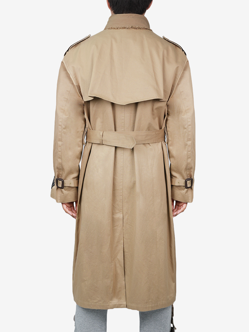 Juntae Kim - Layered Scarf Trench Coat (OC2) product image 5 | TRAB K-Fashion Australia